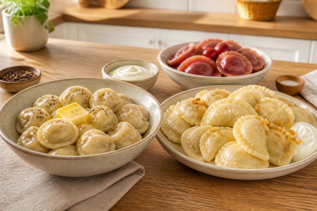 Пельмени и вареники