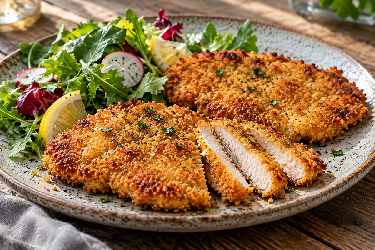 Батон с картофельной опарой и кунжутом