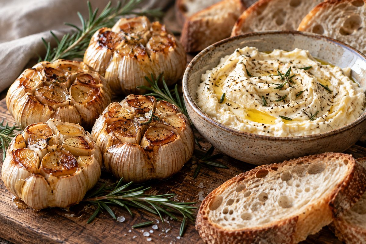 Борщ с говядиной и печёной свёклой