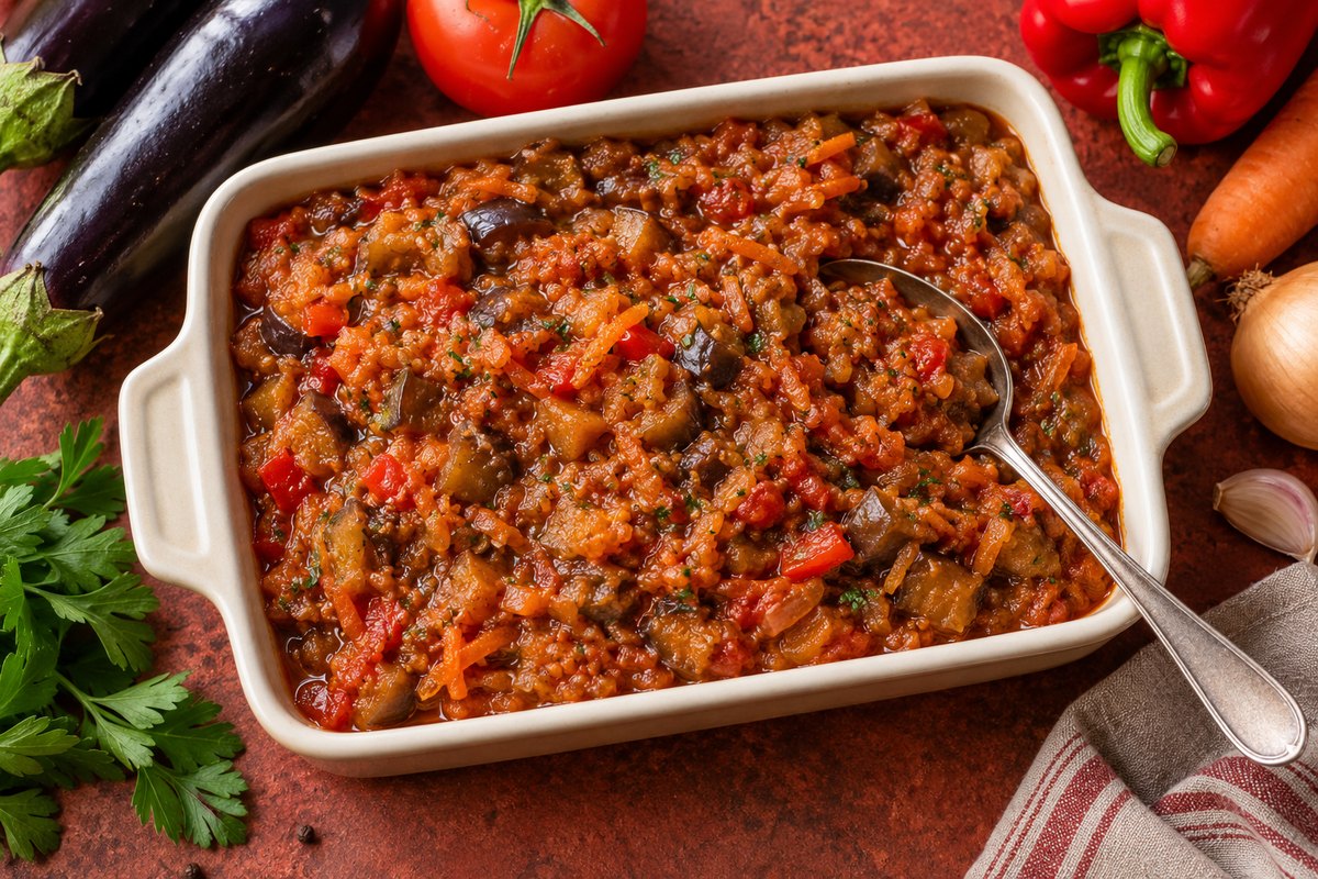 Икра из баклажанов для заморозки
