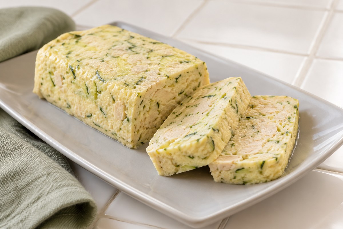 Куриное суфле с кабачком