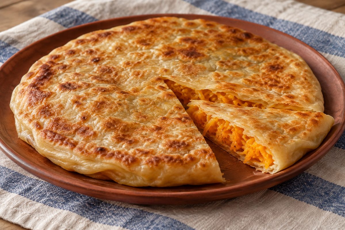 Плацинды с тыквой