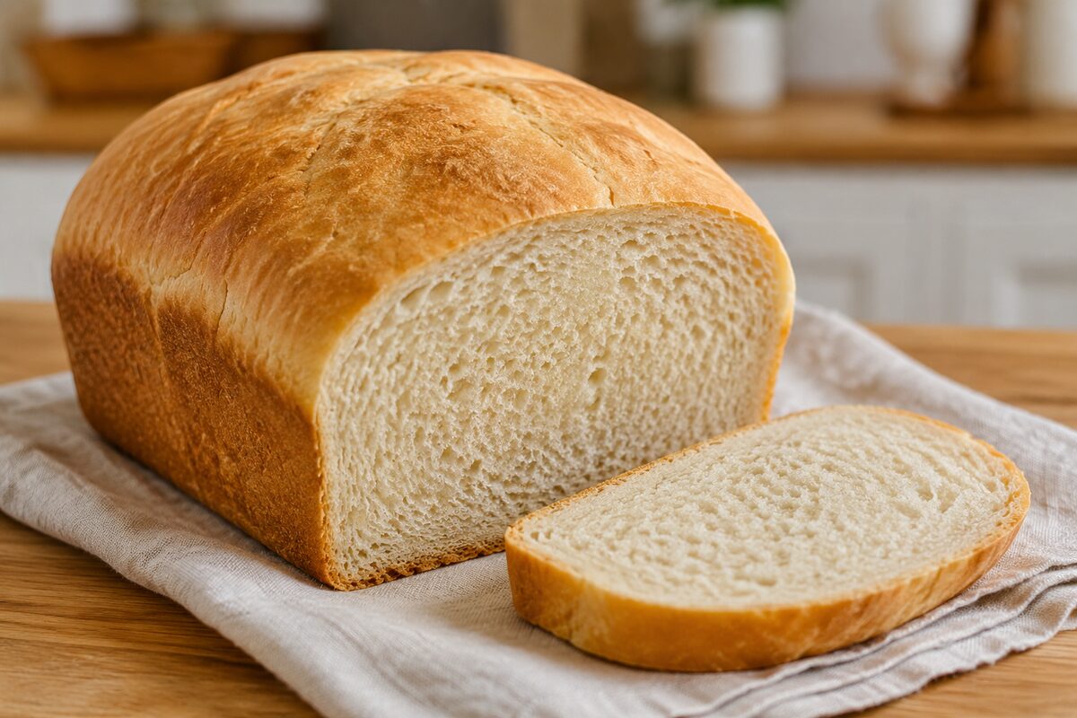 Пшеничный хлеб домашний